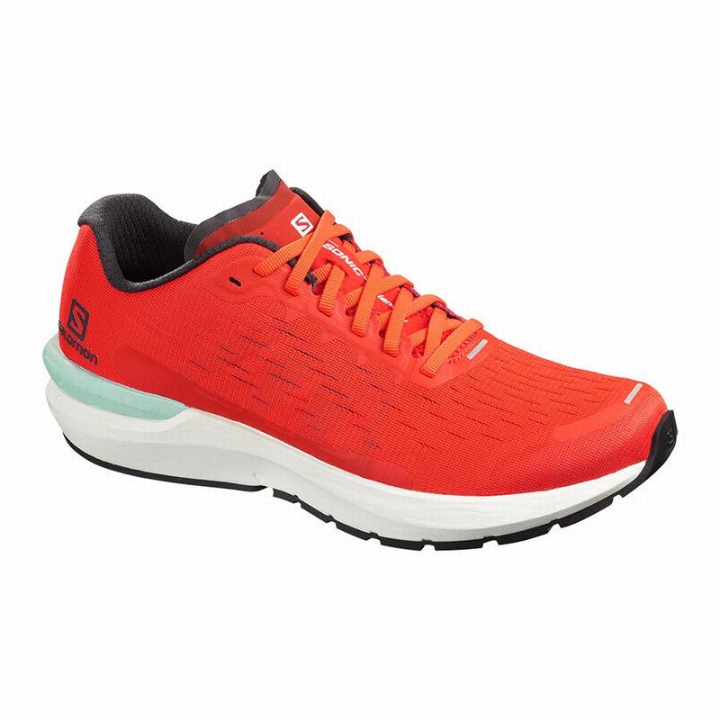 Zapatillas De Running Salomon Hombre Rojas - Salomon Argentina SONIC 3 BALANCE ,963718-AKR